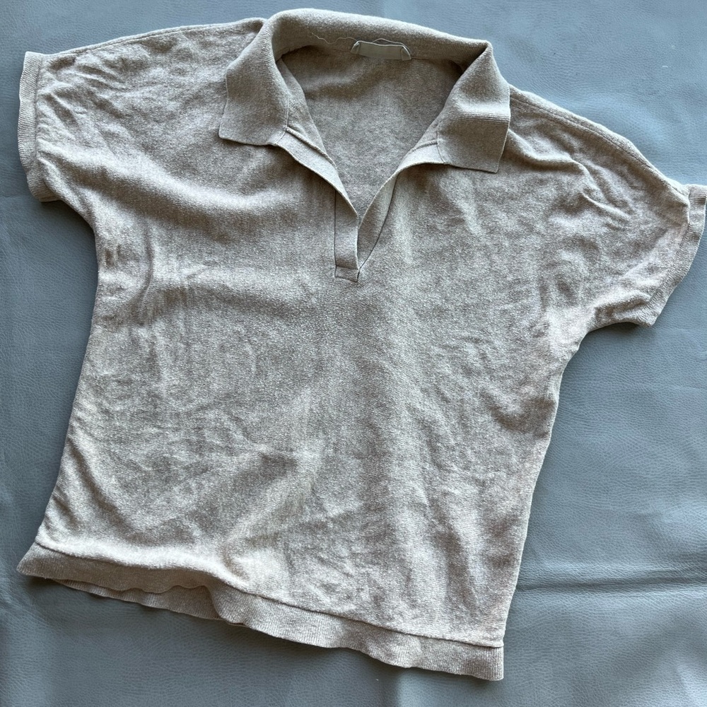 Everlane knit polo sweater